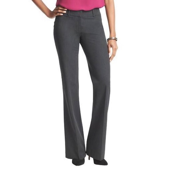 Ann Taylor LOFT Custom Stretch Trousers Pants in Julie Fit Various Size NWT Grey